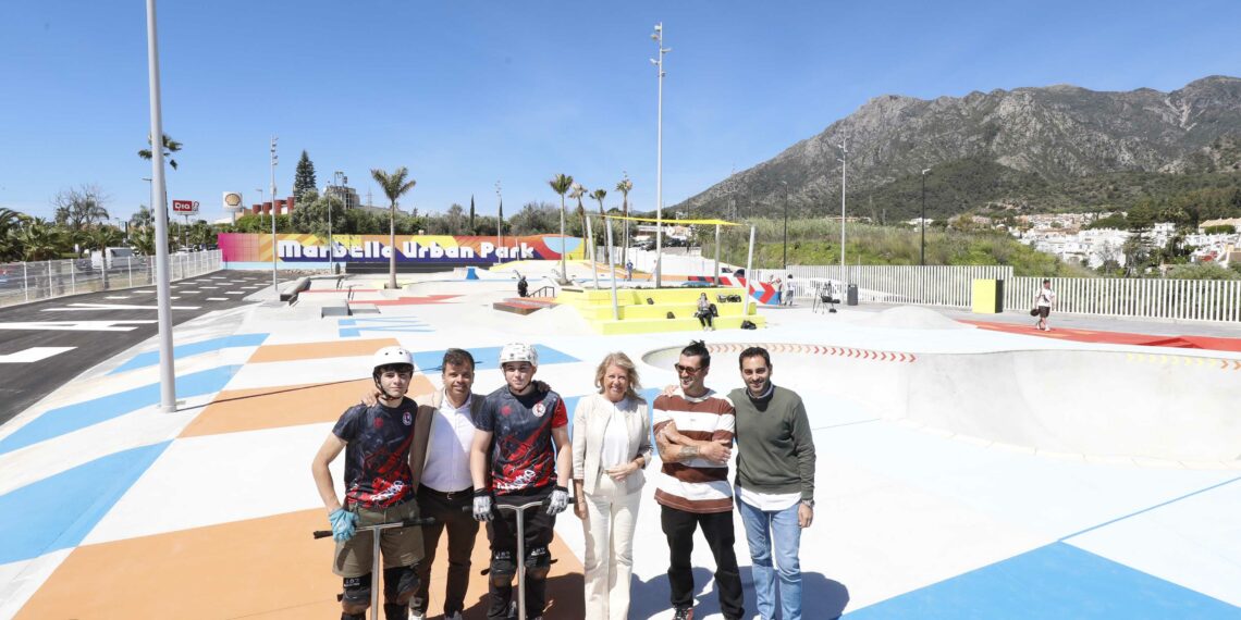 Marbella abre al público un nuevo skatepark de 6.600 metros cuadrados, que se convierte en el más grande de Andalucía de uso gratuito