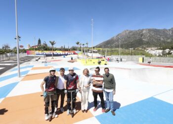 Marbella abre al público un nuevo skatepark de 6.600 metros cuadrados, que se convierte en el más grande de Andalucía de uso gratuito