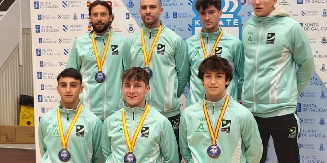 El Club Goju Ryu Torremolinos suma dos platas y un bronce en el Campeonato de España Absoluto de kárate en Pontevedra