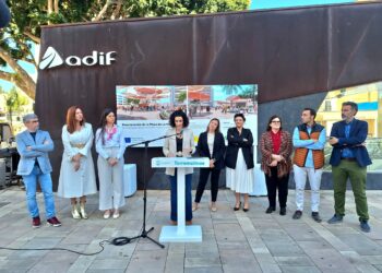 Del Cid anuncia el inicio en las próximas semanas de las obras de remodelación de la plaza de La Nogalera que incluirán la reforma de calles aledañas