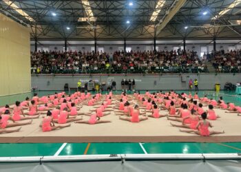 300 deportistas participan mañana en la final de gimnasia rítmica de los Juegos Deportivos Municipales