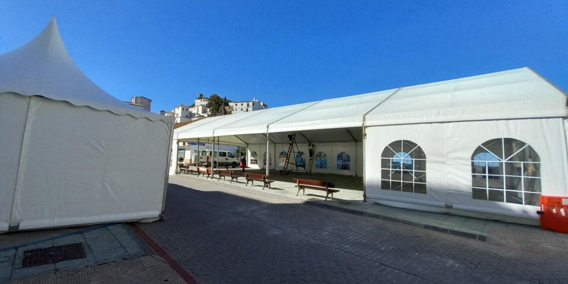 Casares instalará una gran carpa en la plaza de la Carrera para acoger su Feria Gastronómica