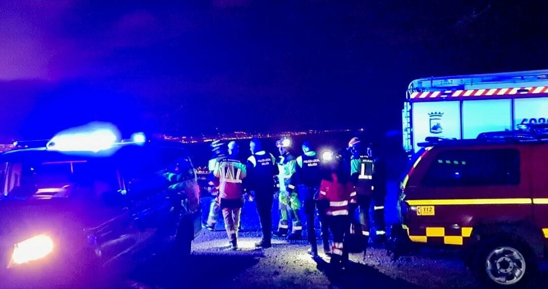 Bomberos rescatan a un senderista perdido en Pico Paloma, Torremolinos