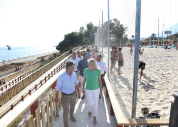 El Ayuntamiento de Marbella abre el parque del Mediterráneo para el uso de los deportistas y ciudadanos