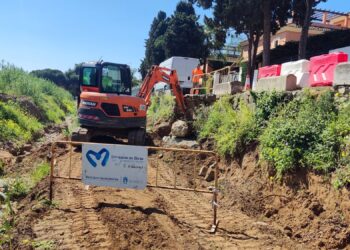 Marbella repara los desperfectos ocasionados por las lluvias en los arroyos de La Represa y Realejo