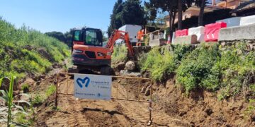 Marbella repara los desperfectos ocasionados por las lluvias en los arroyos de La Represa y Realejo