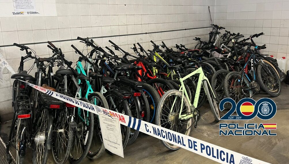 Recuperan más de 30 bicicletas sustraídas en Marbella y hace un llamamiento a más posibles afectados