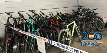 Recuperan más de 30 bicicletas sustraídas en Marbella y hace un llamamiento a más posibles afectados