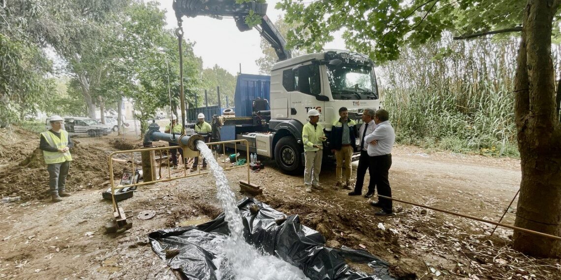 Recuperados varios pozos sin actividad desde hace tres décadas para captar agua destinada al consumo en Estepona