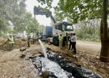 Recuperados varios pozos sin actividad desde hace tres décadas para captar agua destinada al consumo en Estepona