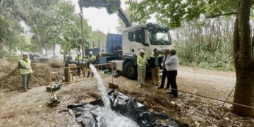 Recuperados varios pozos sin actividad desde hace tres décadas para captar agua destinada al consumo en Estepona