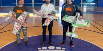 El Pabellón Rubén Guerrero será escenario este domingo de la Liga de Competiciones de Aeromodelismo Fun Fly Indoor