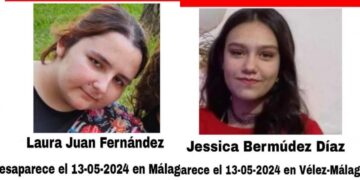 Buscan a dos jóvenes desaparecidas, de 21 y 18 años, en Málaga y Vélez Málaga