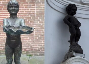 La Niña de Benalmádena, 33 años instalada en Bruselas como símbolo de hermandad