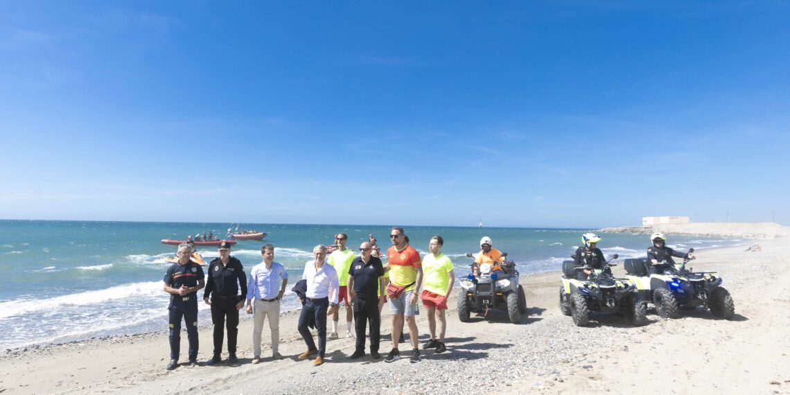 Marbella refuerza su dispositivo de seguridad de playas