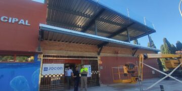 Continúan a buen ritmo las obras de ampliación y modernización de la Biblioteca de Arroyo de la Miel