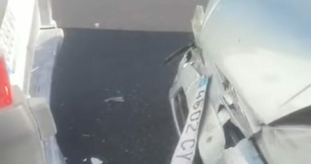 Un colisión en cadena de cinco vehículos se salda con un herido en Marbella