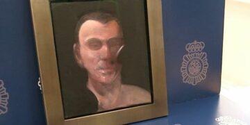 Recuperan en Madrid un cuadro de Francis Bacon que fue sustraído en un domicilio en 2015