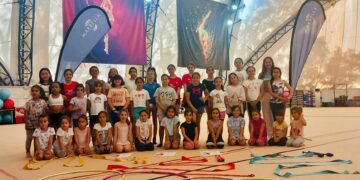 300 alumnas participarán este viernes en el Palacio de Deportes de San Pedro en el XVII Torneo de Primavera de Gimnasia Rítmica