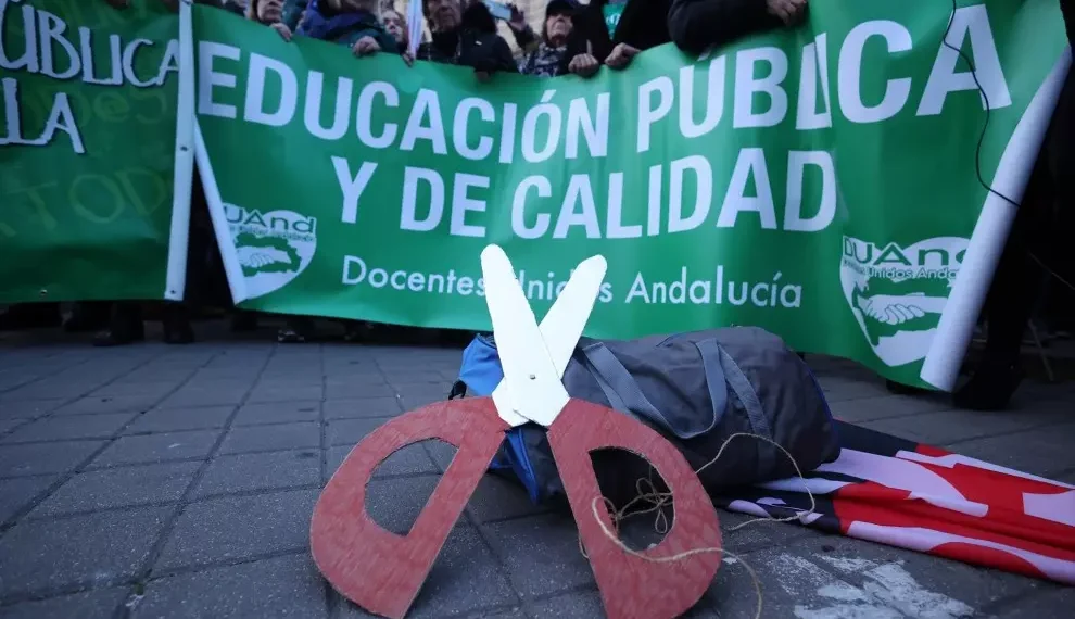 Más de 19 mil profesores llamados a la huelga hoy en Málaga por una educación de calidad