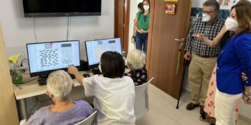 Un centro de Alzheimer en Mijas desarrolla un programa de digitalización con fondos UE