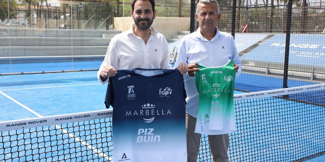 La Marca Marbella patrocina la nueva equipación del equipo absoluto de la Federación Andaluza de Pádel