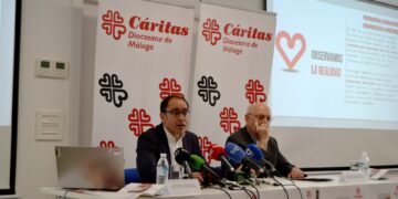 Seis de cada diez personas atendidas por Cáritas en Málaga son trabajadores o pensionistas con escasos ingresos