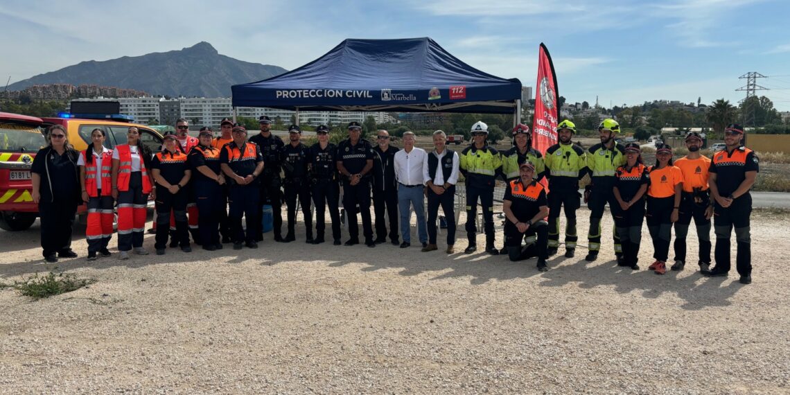 Realizado un simulacro de incendio forestal en San Pedro Alcántara