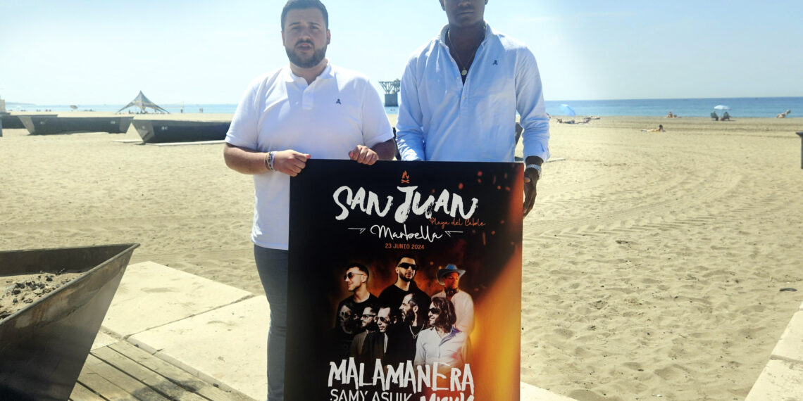 El grupo tarifeño ‘Malamanera’, espectáculos de DJs y talleres ecológicos y de pintura corporal protagonizarán la Noche de San Juan en Marbella