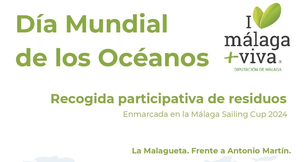La Diputación celebra el Día Mundial de los Océanos con una recogida participativa de residuos