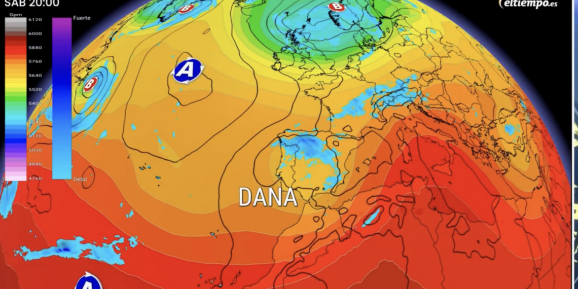 Una nueva DANA traerá lluvias y bajada de temperaturas para este fin de semana a la Costa del Sol