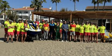 Un total de 87 de efectivos componen el dispositivo de salvamento y socorrismo de Mijas para la temporada alta
