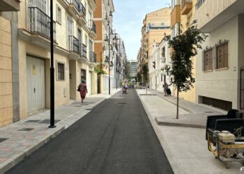 Esta semana finalizarán las obras de remodelación de la calle Asturias de Fuengirola
