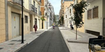 Esta semana finalizarán las obras de remodelación de la calle Asturias de Fuengirola