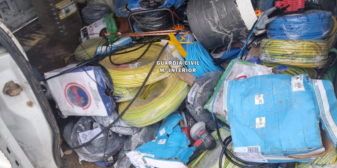 Desarticulada en Mijas y Fuengirola una organización criminal dedicada al robo de material en empresas de construcción