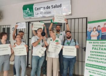La Junta cifra en un 4,56% el seguimiento de la huelga de sanitarios