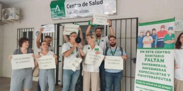 La Junta cifra en un 4,56% el seguimiento de la huelga de sanitarios