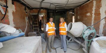 Las obras de las viviendas de protección pública de Huerta de los Cristales están al 60% de ejecución y finalizarán en septiembre