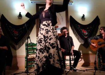 La bailaora Tatiana Cuevas, pregonera de la feria de Las Lagunas