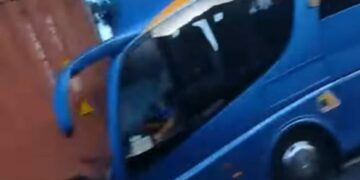 Un autobús y un camión colisionan en la A7 a la altura de Benalmádena