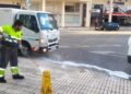 Torremolinos reactiva trabajos de limpieza en las calles tras excepción temporal de utilización de agua