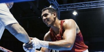 El boxeador marbellí Ayoub Ghadfa, clasificado para las Olimpiadas de París 2024