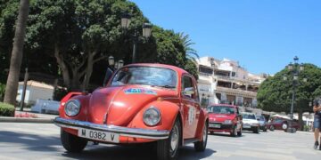 Una treintena de coches clásicos se citan este fin de semana en Mijas
