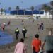 Denunciadas cinco personas por venta no autorizada de mojitos en la playa de Málaga
