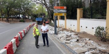 Comienza la remodelación y modernización de la avenida Cánovas del Castillo