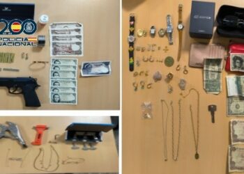 La Policía Nacional desarticula un grupo criminal especializado en la comisión de robos con fuerza en domicilios habitados