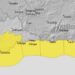 AEMET activa el aviso amarillo en la Costa del Sol por altas temperaturas este sábado