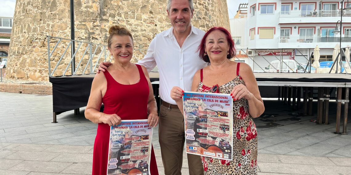 Cinco agrupaciones se dan cita este sábado en el VIII Festival Internacional Folclórico de La Cala de Mijas