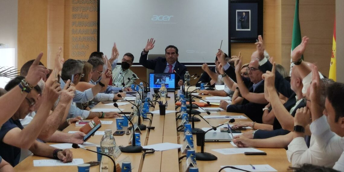 La Mancomunidad aprueba una inversión histórica de 348,6 millones de euros para mejoras en infraestructuras  hídricas de la Costa del Sol