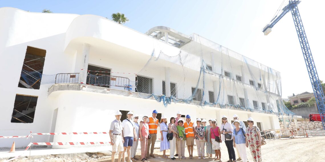 Las obras de la primera residencia pública de mayores de Marbella, al 85% de ejecución